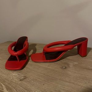 Staud Rio Heel, Red 39/8